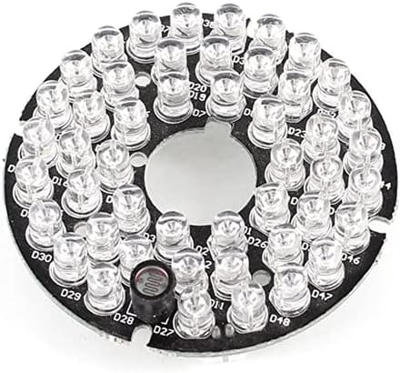 IR LED Board - Infrarood Verlichting - CCTV Beveiliging - 90 Graden Straling - 90mm Diameter - Niet Gespecificeerd