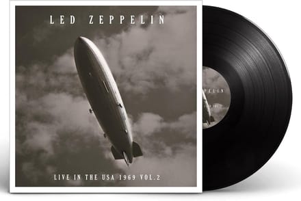 Led Zeppelin Live in the USA 1969 Vol. 2 Vinyl Schijf