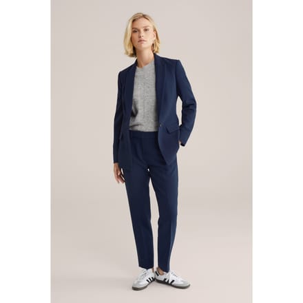 We Fashion Trouser Dark Blue Größe: W36 | Stoffhosen Outlet | Damen | Blau