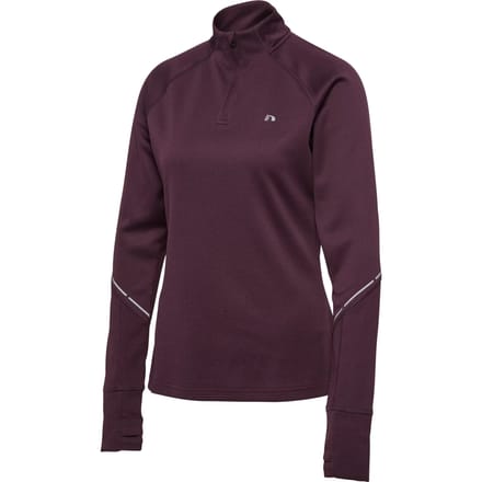 Dames sweatshirt met 1/2 rits Newline Power