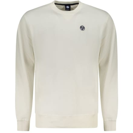 North Sails Bianco Katoenen Heren Sweatshirt