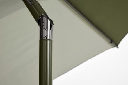 HAY Terrazza parasol - HAYTerrazzaOffwhiteochre - Ø300 x H170-235 cm