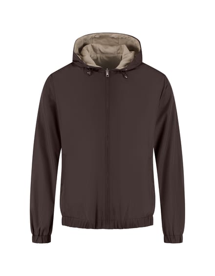 Duquezzi Hooded Reversible Bomber Bomberjacks Bruin Dqa50026001