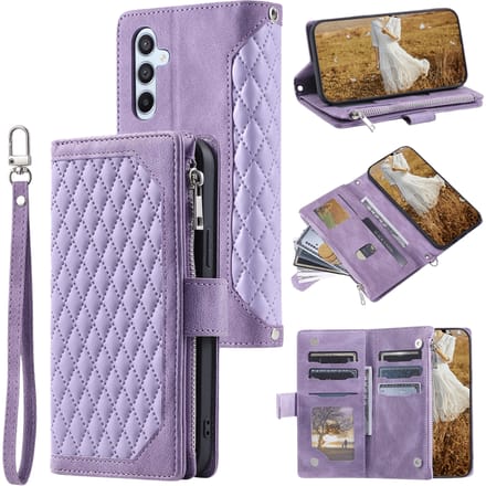 TwoTone Samsung Galaxy A37 Wallet Hoesje Paars