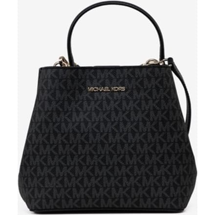 Michael Kors PRATT satcheltas - zwart
