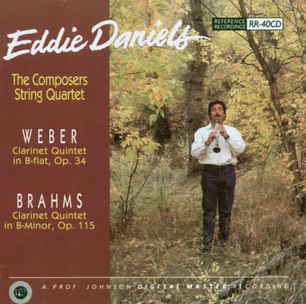 Eddie Daniels & The Composers String Quartet - Brahms: Clarinet Quintet, Op 115 | Weber: Clarinet Quintet, Op 34 (CD)