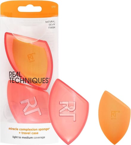 Miracle Complexion Sponge en Travel Case - De Perfecte Makeup Spons voor een Flawless Finish