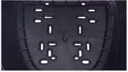 Motorachterbox Helm - Bagageopslag Topkoffer - Motorfiets Rijden - Grote Capaciteit - 43x42x23 cm - Wijnrood