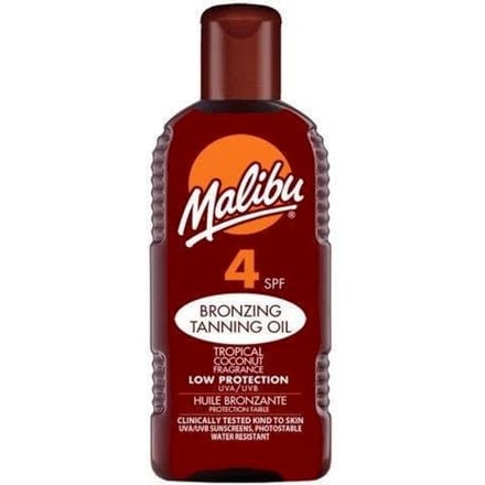 Malibu Bronzing Tanning Oil SPF4 200 ml