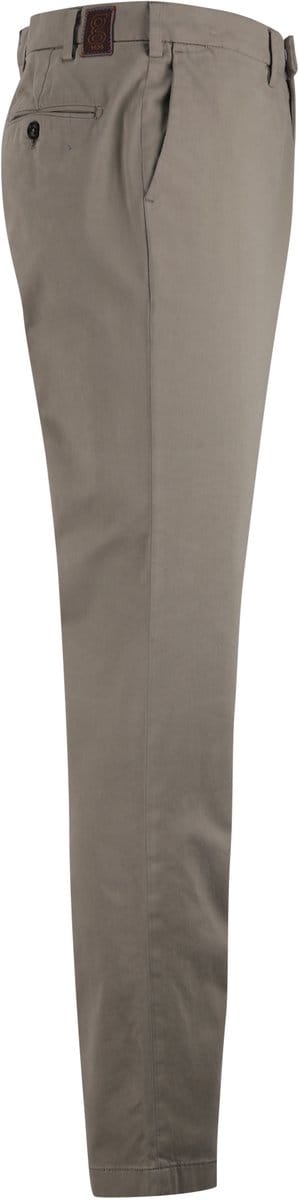 Gardeur pantalon flatfront khaki katoen normale fit