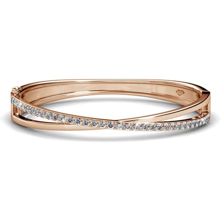 Criss Armbanden - Roségoud en Kristal