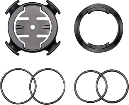 Qatrixx Fietscomputerhouder - Garmin Edge Serie - Fietssteun - Stuurhouder - Zwart