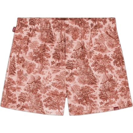 Pockies heren wijde boxershort scenic rood