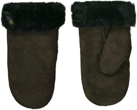 Lamsvacht Wanten Bruin Colour:Bruin Size:XXL