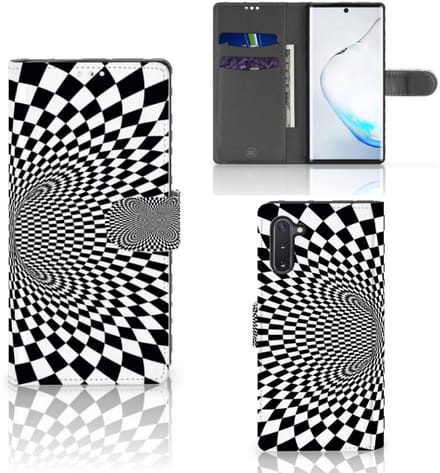 Boekhoesje voor Samsung Galaxy Note 10 Book Case Illusie