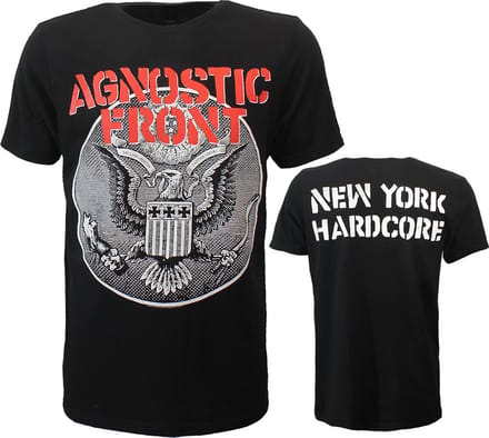 Agnostic Front Against All Eagle T-Shirt - Officiële Merchandise - M