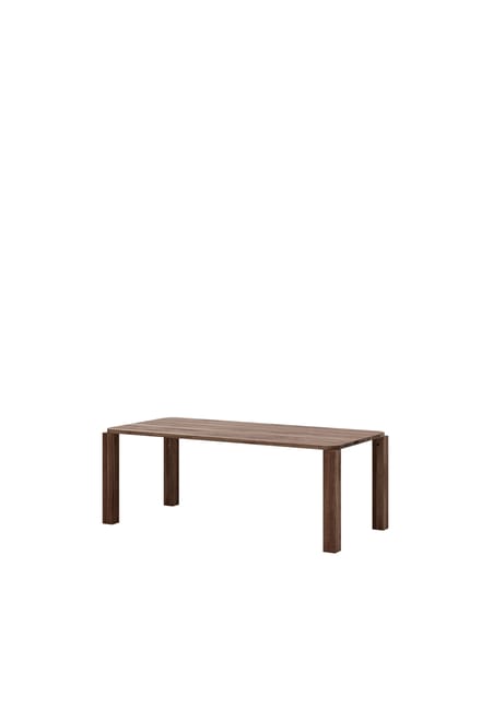 New Works Eettafel Atlas - gerookt eiken - 200 x 95 cm