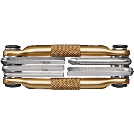 Crankbrothers multitool M5 zak model goud 5-delig