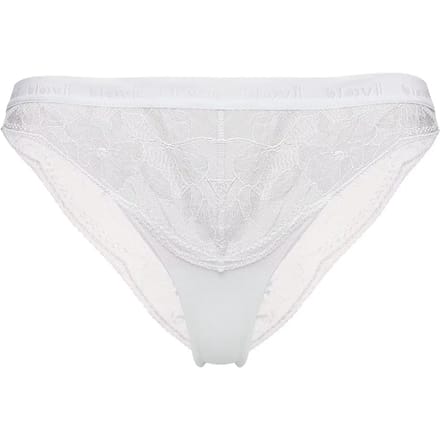 Esotiq Corissa Bloovii - Braziliaanse slip - Kant - Wit - Maat M