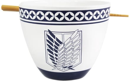 ATTACK ON TITAN - Ramen Bowl with Chopstick 470ml - Emblem
