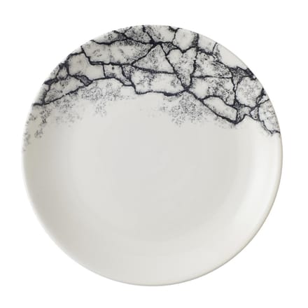 Churchill Kintsugi Accents Quartz Black Evolve Coupe Bord 16.5cm (12 stuks)