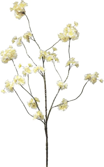 Kunstbloem Kersenbloesem 126 cm wit