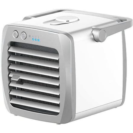 Draagbare airconditioner Mini-luchtkoeler USB-conditioner voor slaapkamer en kantoor gray
