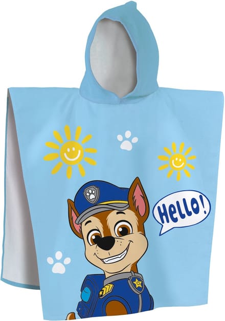 PAW Patrol Poncho Enjoy - 60 x 120 cm - Katoen