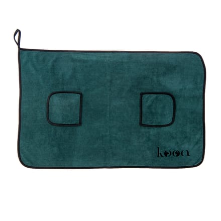 L90 x B60 cm Hondenhanddoek Microvezel kooa Deluxe Maat M