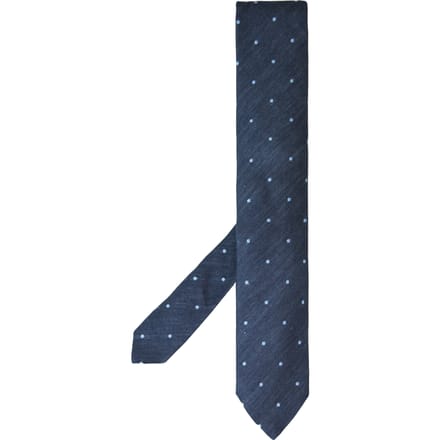 Hackett London Casual Dot Heren Navy Stropdassen