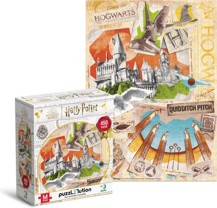 Dodo Toys Harry Potter Puzzel - Legpuzzel 450 stukjes - 8+ jaar - 28 x 39 cm