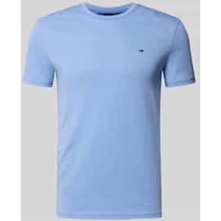 Regular fit T-shirt van katoenmix