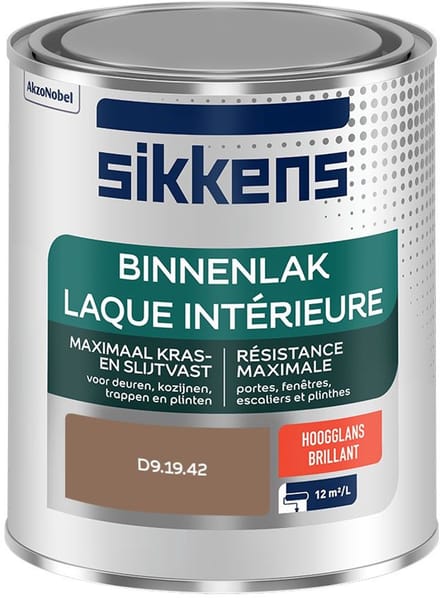 Sikkens - Binnenlak Hoogglans - D9.19.42 - Mengverf - 750 Ml
