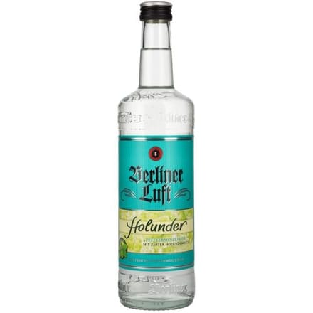 Berliner Luft HOLUNDER Pfefferminzlikör 18% Vol. 0,7l