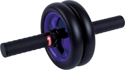Buikspierroller - Core Trainer - Buikspieren Trainen - Met Remfunctie - 800 g - Zwart