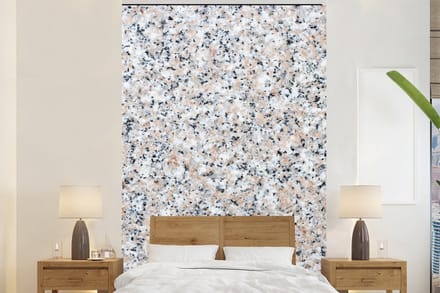 Behang - Fotobehang Graniet - Structuren - Design - Steen - Breedte 195 cm x hoogte 300 cm