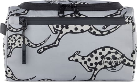 Chiemsee Jump N Fly Toilettas 25 cm - 4 L - Ritssluiting - grau