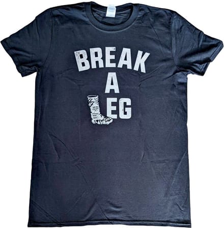 Foo Fighters - Break A Leg Heren T-shirt - M - Zwart
