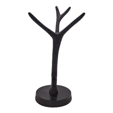 Deco4yourhome® - Sieraden Boom - Metaal - Tree - Maat S - Zwart - Sieradenboom