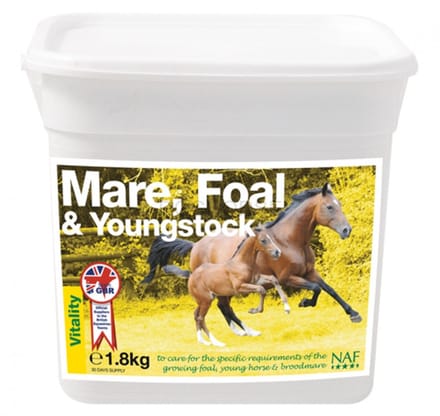 NAF Merries, Veulen en opgroeiende paarden-3,6kg