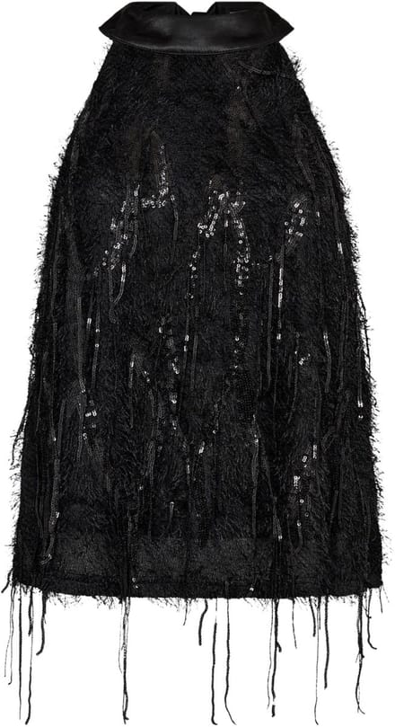 Co Couture SillaCC Sequin Halter Top zwart