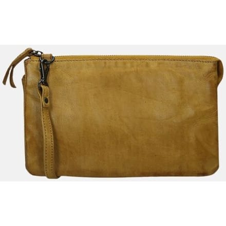 Bear Design Uma Crossbodytas Kleine Dames - Leer - Geel