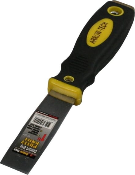 Benson Plamuurmes - Soft Grip - Afgeronde Vorm - RVS - 2,54 cm