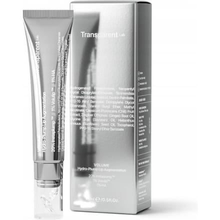 Transparent Lab - Traitement Hydratant Volumisant pour les Lèvres, 15 ml - Sérum pour les lèvres repulpant