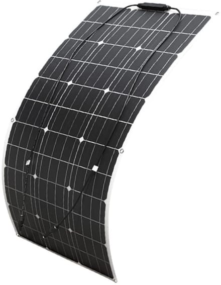 Flexibel 100W 12V Monokristallijn Zonnepaneel IP67 Waterdicht voor Camper, Boot en Auto