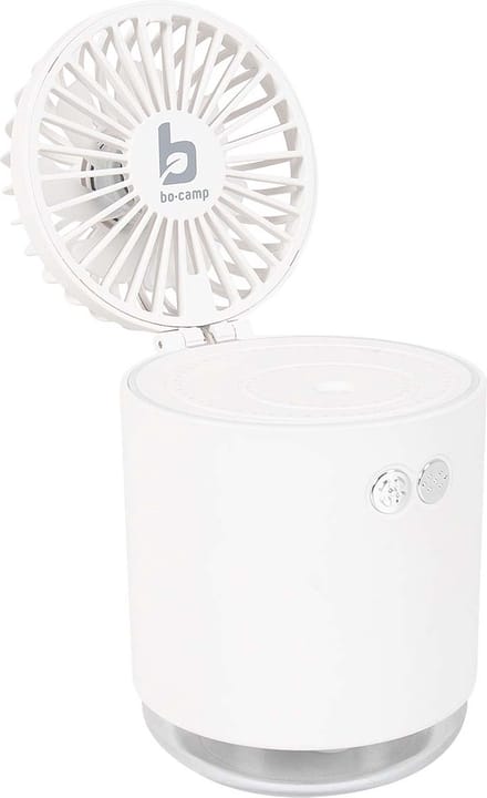 Bo-Camp - Ventilator - Met luchtbevochtiger - Oplaadbaar