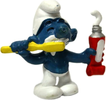 Smurf tandenpoets - Schleich - Speelfiguurtje - 6 cm - tandarts