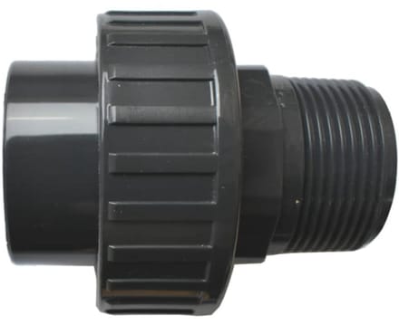 PVC - U Verschraubung Klebemuffe x AG 32 mm x 1"