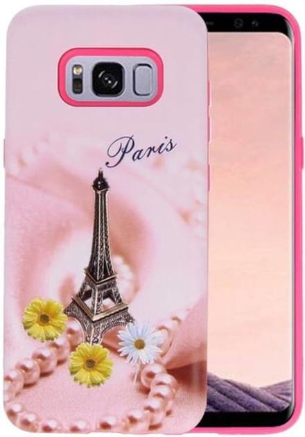 3D Print Hard Case - Hoesje Geschikt voor Samsung Galaxy S8 Paris