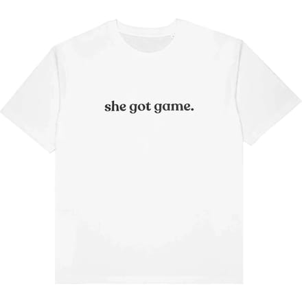 Kickz She Got Game Minga T-shirt Wit